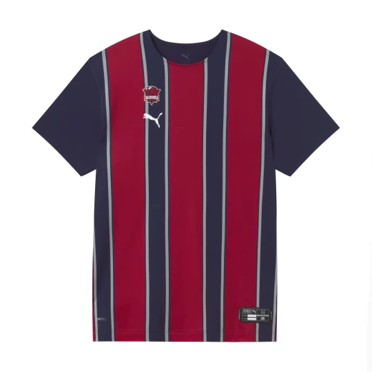 Obrázek produktu PUMA Saski Baskonia Home Short Sleeve Basketball Shooting Shirt Men, Clothing, Navy