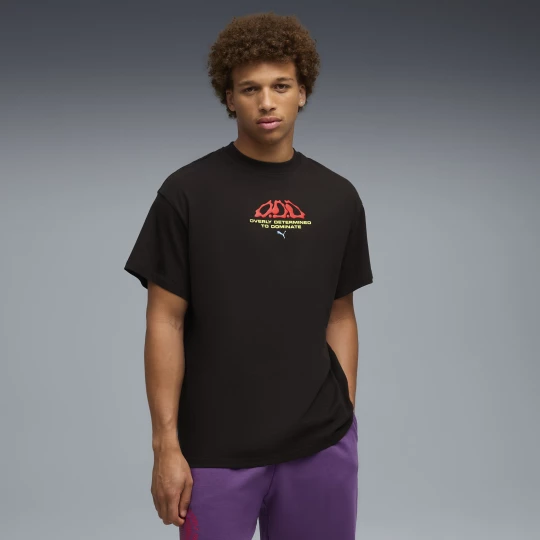 Obrázek produktu PUMA Scoot Lab Graphic Tee Unisex, Clothing, Black