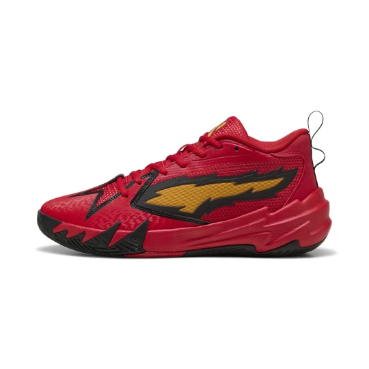 Obrázek produktu PUMA Scoot Zeros Retro Portland Basketball Shoes, Shoes, Red/Yellow Sizzle