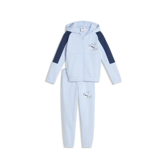 Obrázek produktu PUMA Scribble Hooded Full-Zip Tracksuit Youth, Shop, Haute Tropic