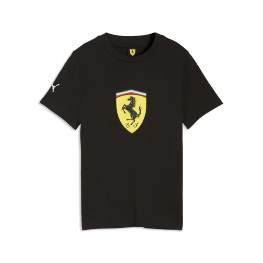 Obrázek produktu PUMA Scuderia Ferrari Coloured Shield Tee Youth, Motorsport, Black