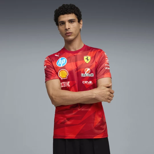 Obrázek produktu PUMA Scuderia Ferrari HP 20 Years of Red Replica Vegas Tee Men, Clothing, Rosso Corsa