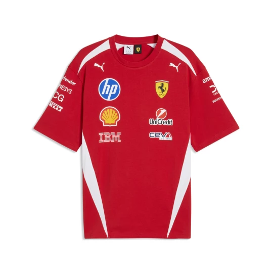 Obrázek produktu PUMA Scuderia Ferrari HP Replica Drivers Tee Unisex, Motorsport, Red