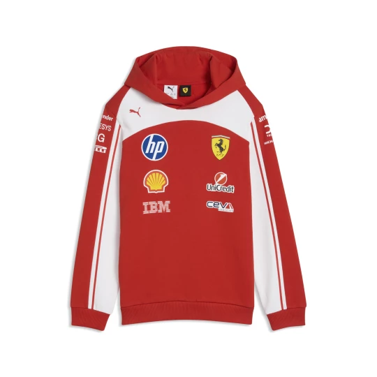 Obrázek produktu PUMA Scuderia Ferrari HP Replica Hoodie Youth, Motorsport, Red