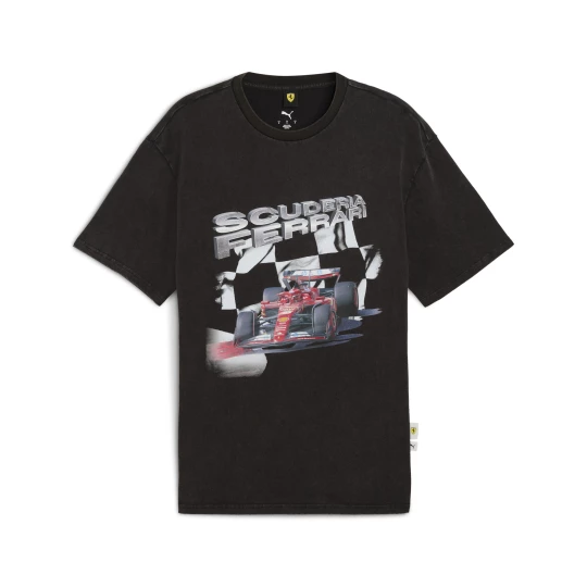 Obrázek produktu PUMA Scuderia Ferrari Sportswear Graphic Tee Men, Motorsport, Black
