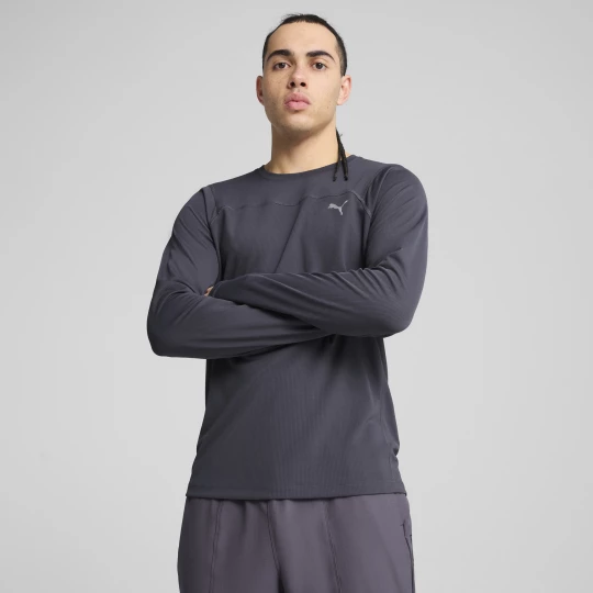 Obrázek produktu PUMA SEASONS Long Sleeve Tee Men, Clothing, Galactic Gray