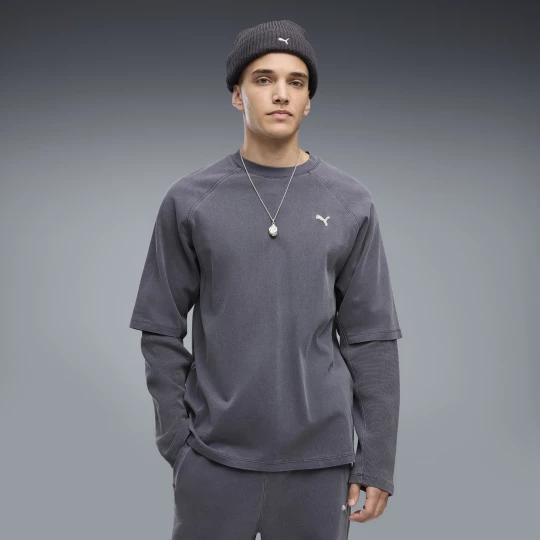 Obrázek produktu PUMA Select Essentials Double Layer Tee Men, Men, Inky Depths
