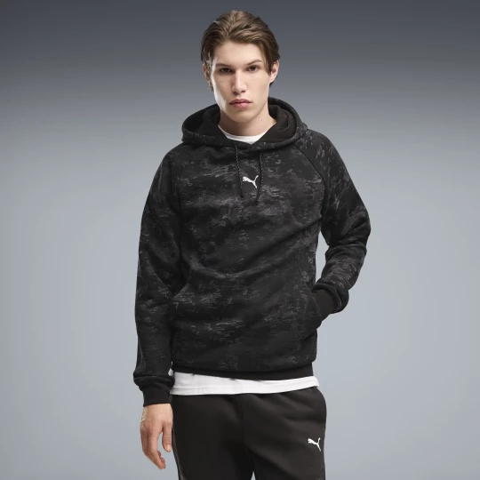 Obrázek produktu PUMA Sport Camo Fleece Hoodie Men, Clothing, Black
