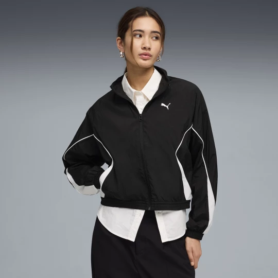Obrázek produktu PUMA Sport Relaxed Full-Zip Jacket Women, Clothing, Black