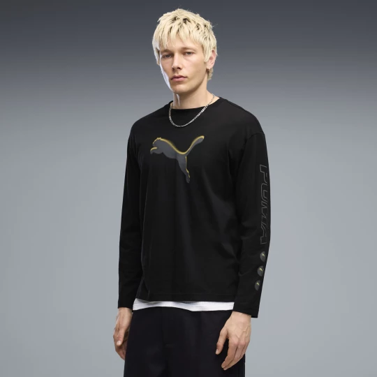 Obrázek produktu PUMA Sport Relaxed Street Long Sleeve Tee Men, Men, Black
