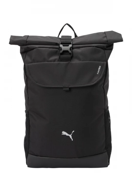 Obrázek produktu PUMA Sportovní batoh 'TECH Roll Top' černá / bílá
