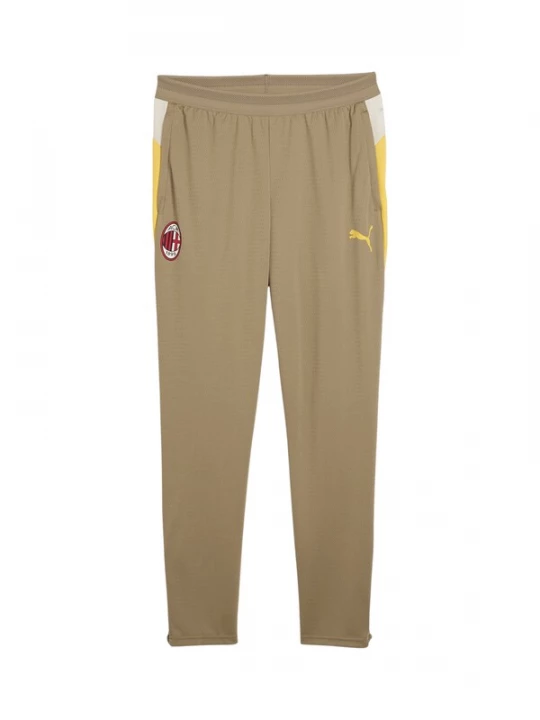 Obrázek produktu PUMA Sportovní kalhoty 'AC Milan 25 / 26' cappuccino / žlutá / červená