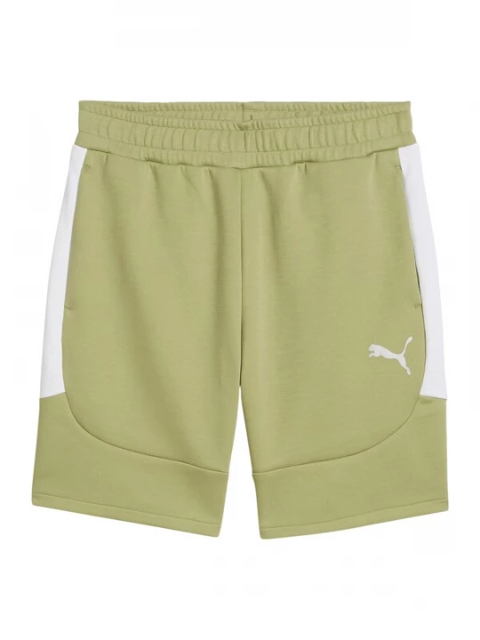 Obrázek produktu PUMA Sportovní kalhoty 'TeamEvostripe' olivová / bílá