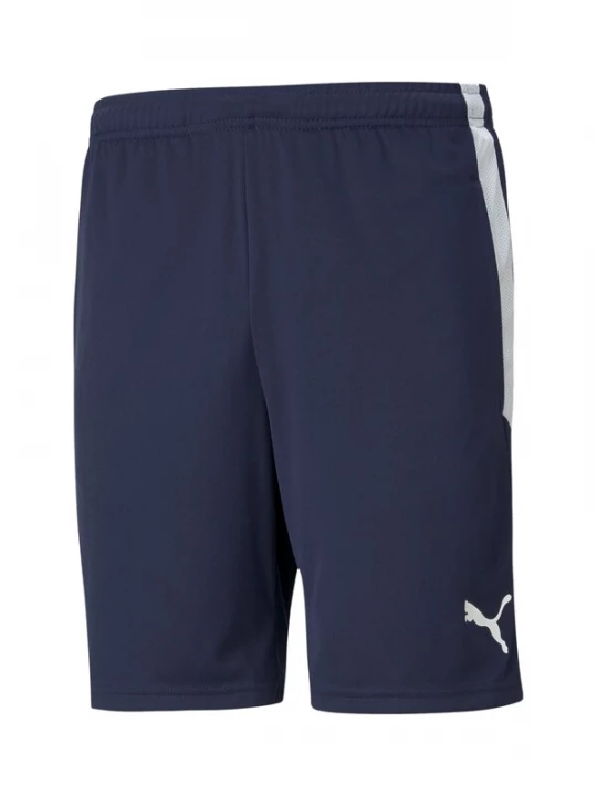 Obrázek produktu PUMA Sportovní kalhoty 'TeamLiga'  tmavě modrá / bílá