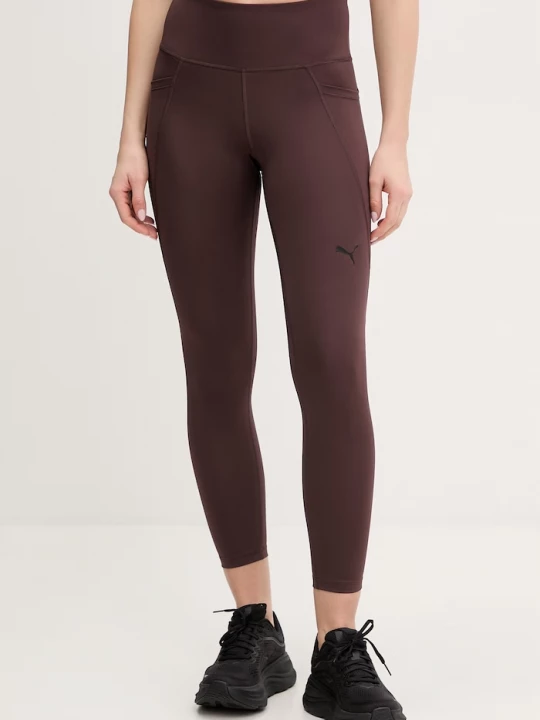 Obrázek produktu Puma sportovní legíny dámské Essential Tight hnědá