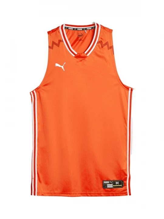 Obrázek produktu PUMA Sportovní top 'Team Game'  mandarinkoná / bílá