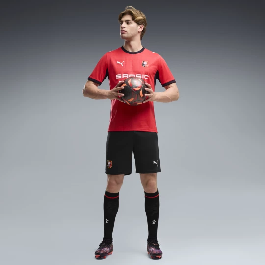 Obrázek produktu PUMA Stade Rennais 26/27 Shorts Men, Clothing, Black/Red