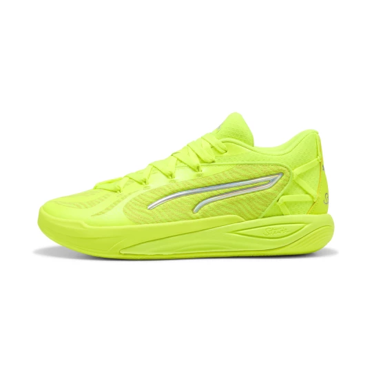 Obrázek produktu PUMA Stewie 4 Flawless Basketball Shoes Women, Shoes, Sun Stream/Orange Pes zelená