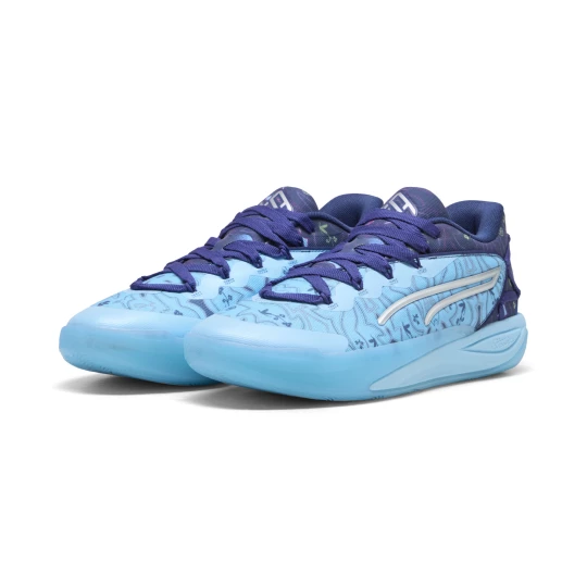 Obrázek produktu PUMA Stewie 4 Most Wanted Basketball Shoes Women, Women, Dark Indigo / Silver / Vibrant Blue