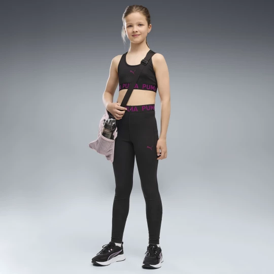 Obrázek produktu PUMA STRONG Train Tights Youth, Clothing, Black/Fuchsia Glow