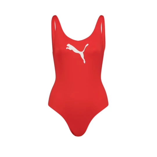 Obrázek produktu PUMA Swim Women's 1 Piece Swimsuit, Clothing, Red