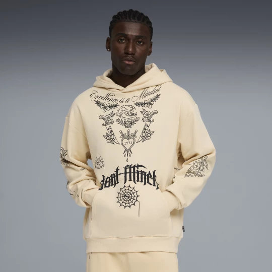 Obrázek produktu PUMA Swish N' Ink Relaxed Basketball Hoodie Men, Clothing, Canvas
