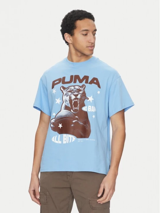 Obrázek produktu Puma T-Shirt All Bite 630466 Modrá Regular Fit