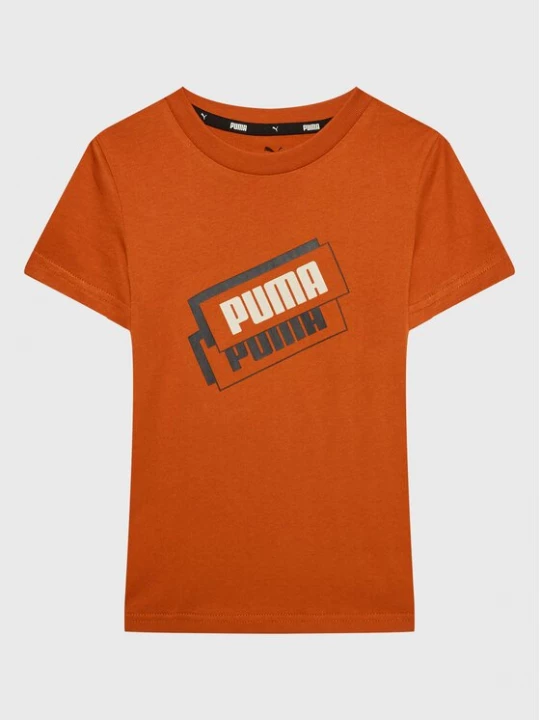 Obrázek produktu Puma T-Shirt Alpha Holiday 670109 Oranžová Regular Fit