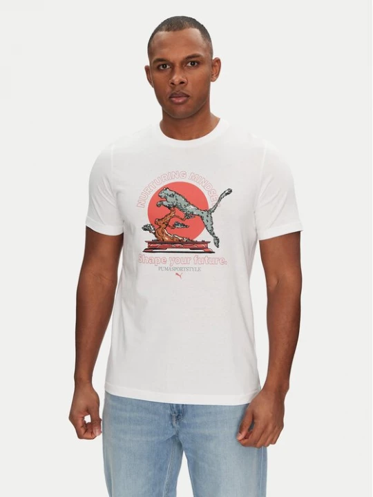 Obrázek produktu Puma T-Shirt Bonsai 629634 Bílá Regular Fit