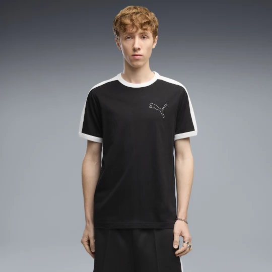 Obrázek produktu PUMA T7 Love Of The Cat Ringer Tee Men, Clothing, Black