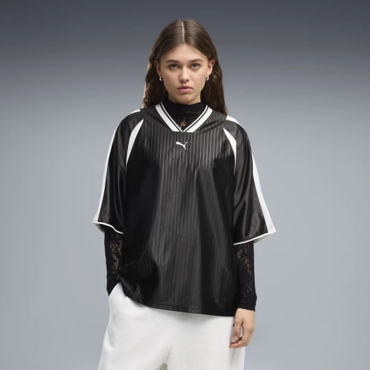 Obrázek produktu PUMA T7 Oversized Football Jersey Women, Clothing, Black