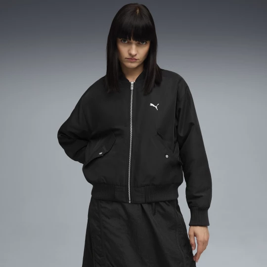 Obrázek produktu PUMA T7 Satin Bomber Jacket Women, Clothing, Black