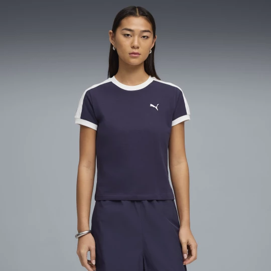 Obrázek produktu PUMA T7 Slim Tee Women, Clothing, Deep Plum