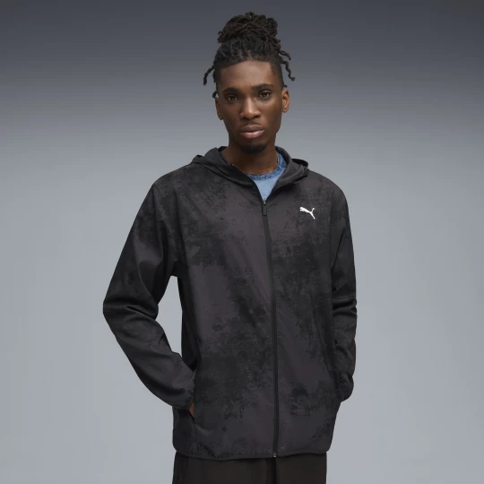Obrázek produktu PUMA TAD ESSENTIALS AOP Woven Jacket Men, Clothing, Black