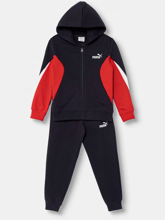 Obrázek produktu Puma tepláková souprava dětská s bavlnou ESS BLOCK Full-Zip Sweat Suit černá
