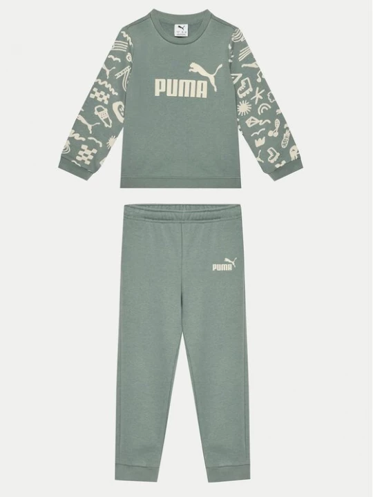 Obrázek produktu Puma Tepláková souprava Minicats Sandy Adventures 686284 Zelená Regular Fit
