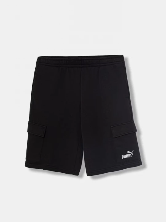 Obrázek produktu Puma teplákové šortky dětské s bavlnou ESS No. 1 Logo černá