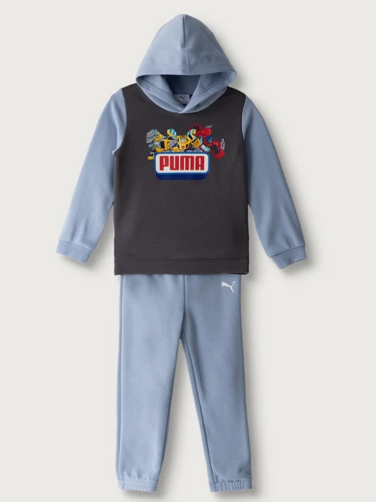 Obrázek produktu Puma teplákový set dětský s bavlnou X TRANSFORMERS MINICATS Loungewear Set INF modrá