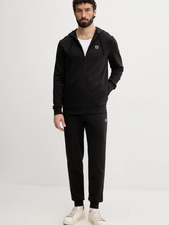 Obrázek produktu Puma teplákový set pánský bavlněný Essential elevated černá