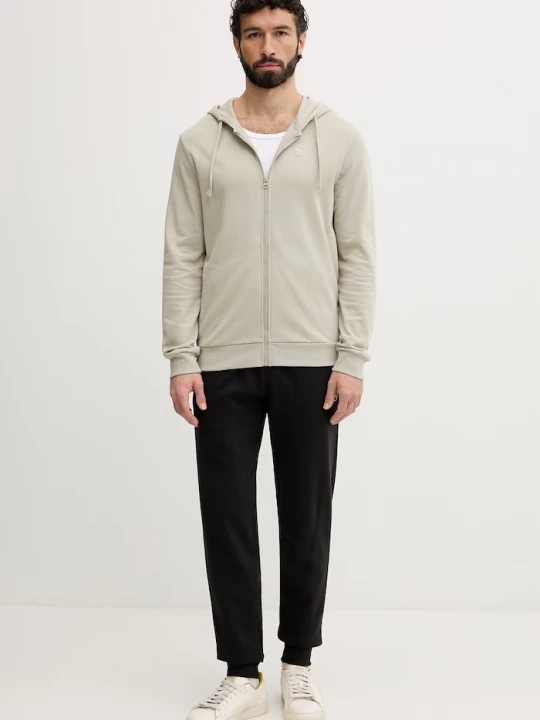 Obrázek produktu Puma teplákový set pánský bavlněný Essential elevated zelená
