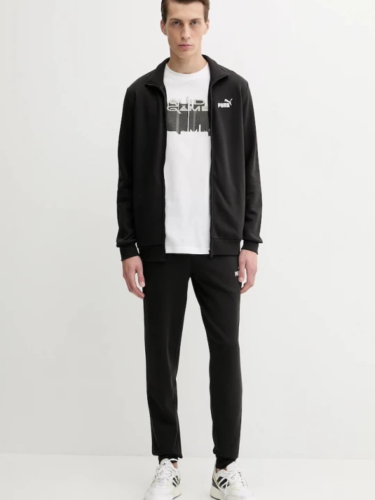 Obrázek produktu Puma teplákový set pánský bavlnou černá