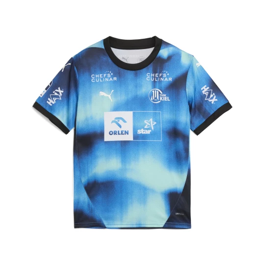 Obrázek produktu PUMA THW Kiel 25/26 Away Jersey Youth, Clothing, Navy/Racing Blue