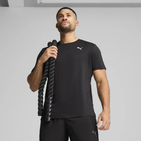 Obrázek produktu PUMA Train All Day Essentials Texture Tee Men, Clothing, White