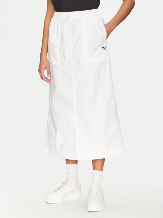Obrázek produktu Puma Trapézová sukně Future Archive 629784 Bílá Relaxed Fit