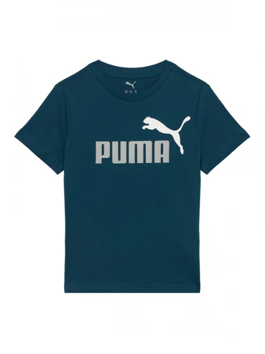 Obrázek produktu PUMA Tričko 'ESS No.1' azurová modrá / světle šedá / bílá