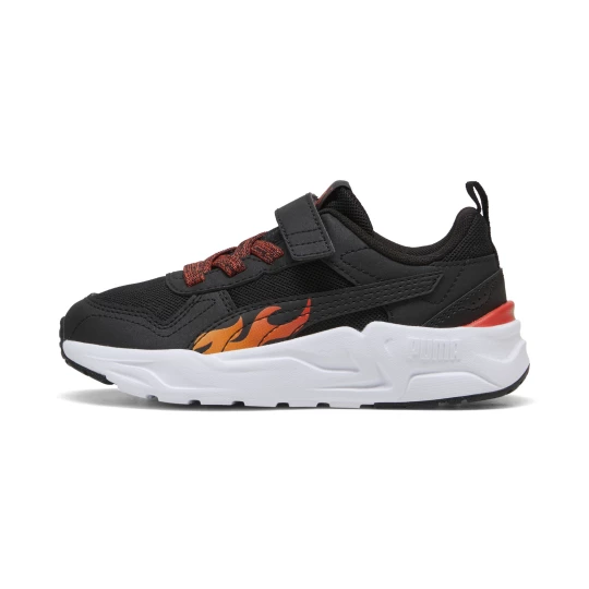 Obrázek produktu PUMA Trinity 2 Sparks Sneakers Kids, Shop, Black/Bright Papaya/Red Flash