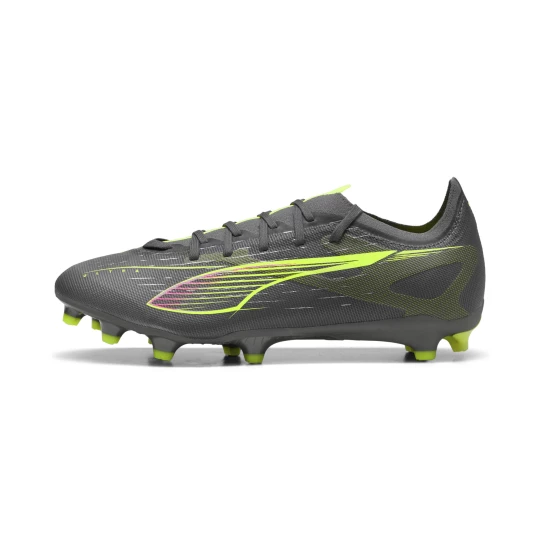 Obrázek produktu PUMA ULTRA 5 MATCH FG/AG Football Boots Unisex, Shoes, Matte Aged Silver/Yellow Alert/Aged Silver