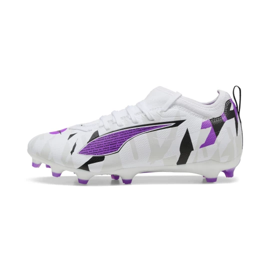 Obrázek produktu PUMA ULTRA 5 MATCH FOREVER FG/AG Football Boots Youth, Shoes, White/Pure Magenta/Feather Gray šedá
