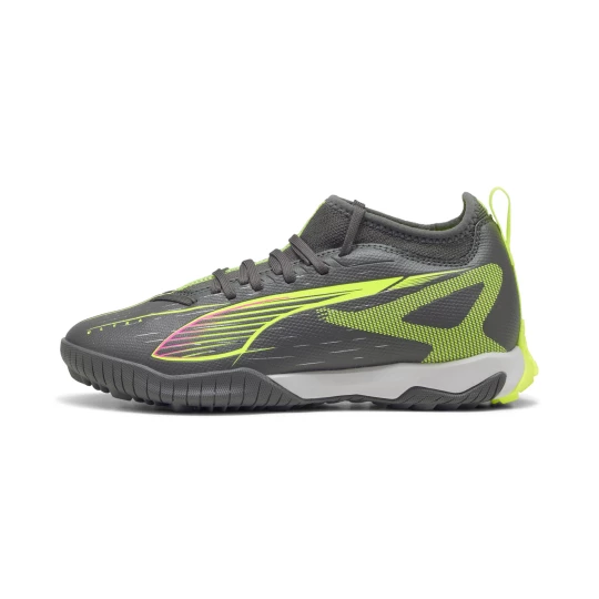 Obrázek produktu PUMA ULTRA 5 MATCH TT Mid Football Boots Youth, Shoes, Matte Aged Silver/Yellow Alert/Aged Silver