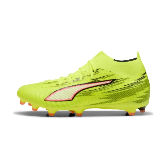 Obrázek produktu PUMA ULTRA 6 MATCH+ FG/AG Football Boots Unisex, Shoes, Yellow Alert/Black/Glowing Red